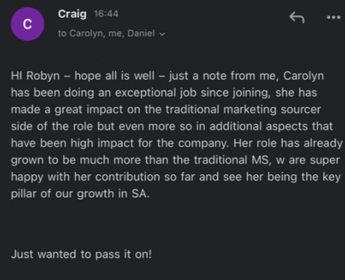 Craig Whiting result